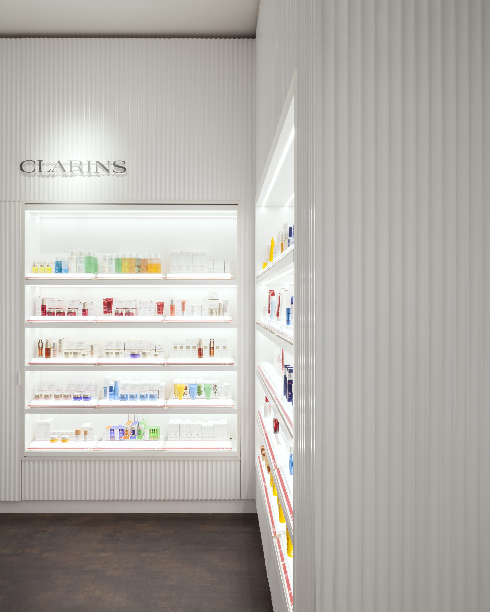 clarins retail design interior